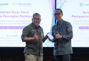 Dukung Digitalisasi Syariah, Bank Muamalat Resmi Jalin Kerja Sama Strategis dengan cashUP