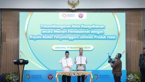 BPJPH dan Kemenperin Perkuat Sinergi Industri Halal Nasional Lewat Kerja Sama Strategis
