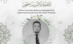Atalia Praratya Berduka, Kakak Kandung Tercinta Meninggal Dunia