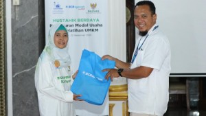 BAZNAS Gandeng BCA Syariah Perkuat UMKM Mustahik Lewat Modal dan Pelatihan