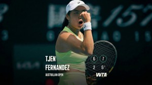 Janice Tjen Ukir Sejarah di Australia Open: Tumbangkan Leyla Fernandez, Finalis Grand Slam