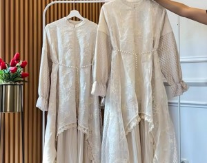 Mengenal 'Gamis Bini Orang', Tren Baju Lebaran 2026 yang Viral di TikTok!