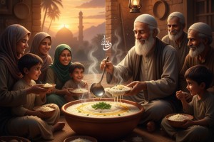 Takaran Kenyang di Meja Fidyah: Diplomasi Porridge Anas bin Malik