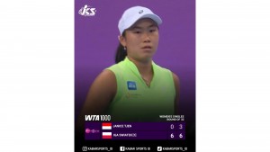 Tampil Keren, Janice Tjen Gagal Tumbangkan Iga Swiatek di Qatar Open, dan Bawa Hadiah Uang 416 Miliar