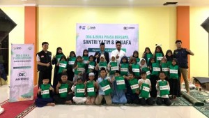 Askrindo Syariah Salurkan Bantuan untuk Anak Yatim melalui Pesantren Masyarakat Cibuntu