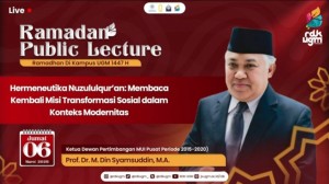 Din Syamsuddin: Nuzulul Quran Mengandung Misi Transformasi Sosial