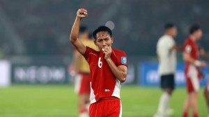 Dua Gol Beckham Putra Antar Timnas Indonesia Kuasai Laga Lawan Saint Kitts