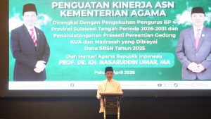 Menag Nasaruddin Umar Ingatkan Guncangan AI Bisa Geser Akidah Umat