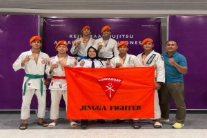 Atlet Jujitsu Korpasgat Raih 6 Medali Emas, Tampil Dominan di SLC Cup Road to Japan