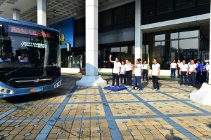 Kasal Resmikan Bus Listrik Perdan Di Mabesal, Bukti Nyata Komitmen TNI Menuju Zero Emission 2060