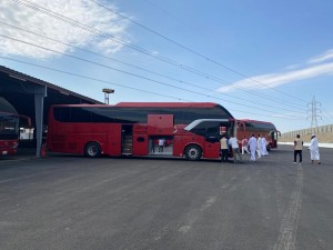 Ribuan Bus Siaga di Madinah Menyambut Kedatangan Jemaah Haji Indonesia