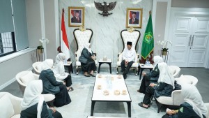 Audiensi IPPNU, Menteri Agama Tekankan Peran Strategis Santri Putri