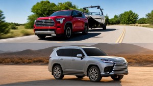 Lexus LX vs Toyota Sequoia: Perbedaan Rp450 Juta Bagaimana Menjelaskannya? Bedanya dimana?