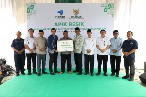BAZNAS Gandeng Henan Asset Bangun Sanitasi dan Tempat Wudu di 10 Titik