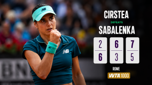 Sabalenka Alami Nasib Sial Tumbang di Babak Ketiga Italia Open Oleh Cirstea, Andreeva Masih Tak Terbendung