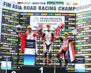 Astra Honda Racing Team Unjuk Gigi di ARRC Buriram, Rheza Podium Kedua