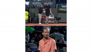 Ruud Lolos ke Final Italia Open Laga Sinner vs Medvedev Terhenti karena Hujan Hanya Sinner Sudah Unggul 4-2 di Set Penentuan
