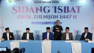Pemerintah Resmi Tetapkan 1 Zulhijah 1447 H Jatuh pada 18 Mei 2026, Idul Adha 27 Mei 2026 dan Semua Ormas Islam Sepakat