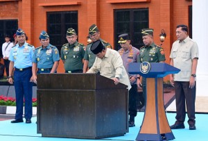 Taklimat Presiden RI kepada 1.095 Pasis TNI-Polri di Seskoad Jadi Momen Bersejarah