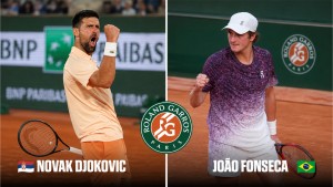 Djokovic Bersusah Payah Lumpuhkan Royer, Berikutnya Ditantang Fonseca, Bintang Muda Jodar dan Zverev Juga Mulus di Roland Garros