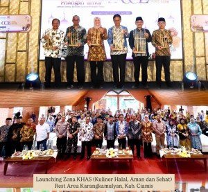 KNEKS Resmikan Zona KHAS Karangkamulyan, Rest Area Halal Pertama di Luar Tol Indonesia