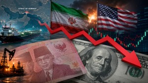 Rupiah Melemah ke Rp17.988 per Dolar AS, Konflik Iran dan Lonjakan Inflasi AS Tekan Pasar