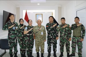 Usai Emban Misi Perdamaian di Lebanon, Personel Kesehatan TNI AU Kembali ke Tanah Air