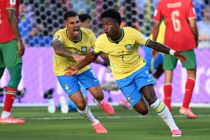 Vinicius Jr Akhirnya Pecah! Bintang Real Madrid Selamatkan Brasil Saat Dibuat Menderita Maroko