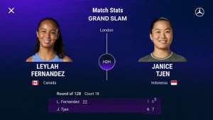 Janice Tjen Menangi Debut Wimbledon dan Singkirkan Fernandez di Babak Pertama