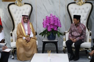 Menag Bahas Konferensi Imam Dunia dengan Dubes Arab Saudi, Jakarta Jadi Tuan Rumah 2026