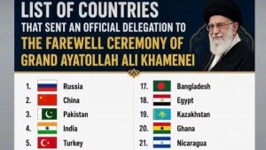 Iran Umumkan Daftar Negara yang Hadir di Pemakaman Khamenei, Indonesia Tak Ada dalam List