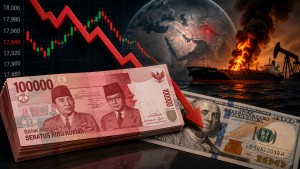 Rupiah Tertekan ke Rp17.936 per Dolar AS, Konflik Timur Tengah dan Sinyal The Fed Bikin Pasar Waspada