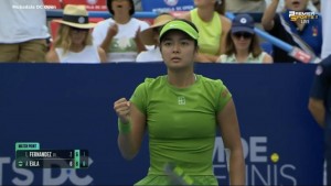 Eala Bikin Kejutan Lagi, Juara Bertahan Leylah Fernandez Ditumbangkan di Mubadala DC Open
