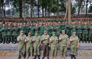 Kunjungi Pusdikif Pussenif, Menhan Sjafrie Dorong Pembentukan Prajurit TNI yang Profesional