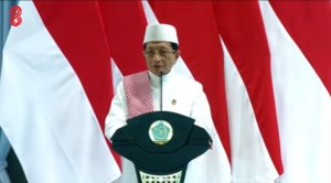 Prabowo Batal Hadir, Menag Pimpin Zikir dan Doa Kebangsaan di Monas