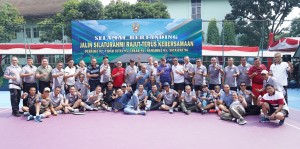 Hadiri Olahraga Bersama Abituren Akmil 1992-1996, Kasad Tekankan Dukung Program Pemerintah