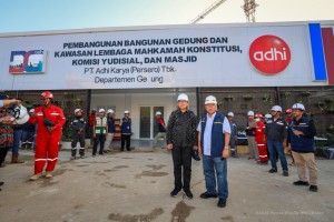 Update IKN: Progres Pembangunan Gedung MK dan Komisi Yudisial Capai 12,42%
