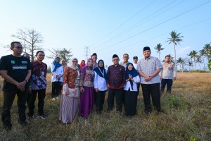Pembangunan Sekolah Nasional Terintegrasi Dipercepat, Mendikdasmen Tinjau Kesiapan Lahan di Jepara