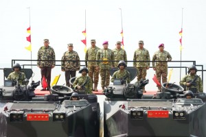 Perkuat Sinergitas, TNI AL Angkat Menhan dan Wapang TNI sebagai Warga Kehormatan Korps Marinir