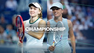 Si Cantik Rybakina Kalahkan Gauff 5-7, 6-2, 6-2, di semifinal National Bank Open, di Final Bertemu Iga Swiatek
