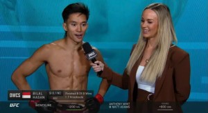 Menang Cuma 45 Detik, Petarung Indonesia Bilal Hasan Langsung Dapat Kontrak UFC
