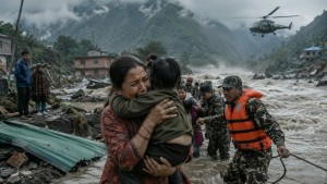 Korban Tewas Banjir Nepal Tembus 675 Orang, Ribuan Masih Hilang