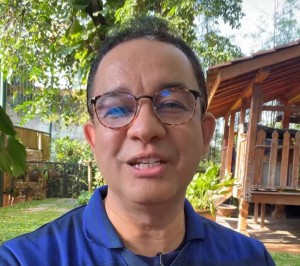 Rumah Anies Baswedan Kena Abu Vulkanik Anak Krakatau, Ini Pesannya ke Warga