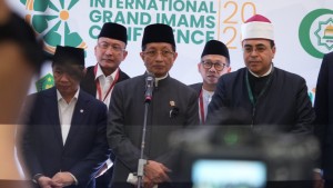 Buka IGIC 2026, Menag Tegaskan Peran Imam Sebagai Duta Perdamaian Dunia