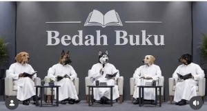 UAH Buka Suara soal Unggahan Bedah Buku dengan Pembicara Berwajah Anjing
