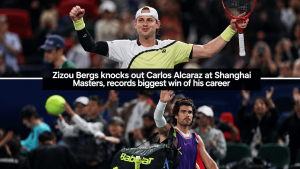 Zizou Bergs Bikin Alcaraz Tidak Berkutik di Rolex Shanghai Masters, Semua Jurusnya Tak Mempan