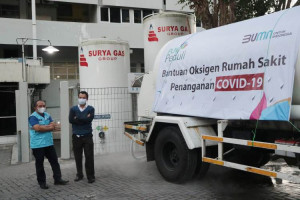 PLN Bantu Kembali 4,4 Ton Oksigen ke RSUP Sardjito