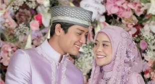 Intip Tema Serba Ungu di Pengajian Lesti Kejora dan Rizky Billar