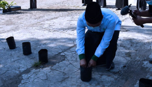 Pesantren Jatinom Blitar Tanam Pala Peringati Kemerdekaan, Kenang Dakwah Sang Kiai di Banda Naira