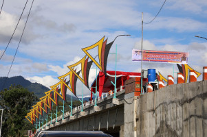 BNPB Resmikan Jembatan Kayu Gadang Pariaman